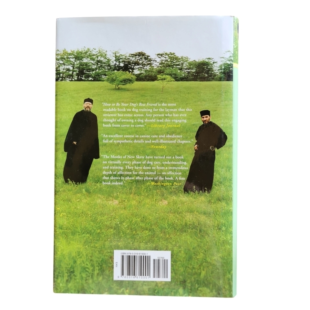 How To Be Your Dog's Best Friend By The Monks Of New Skete Hardcover - Picture 2 of 5
